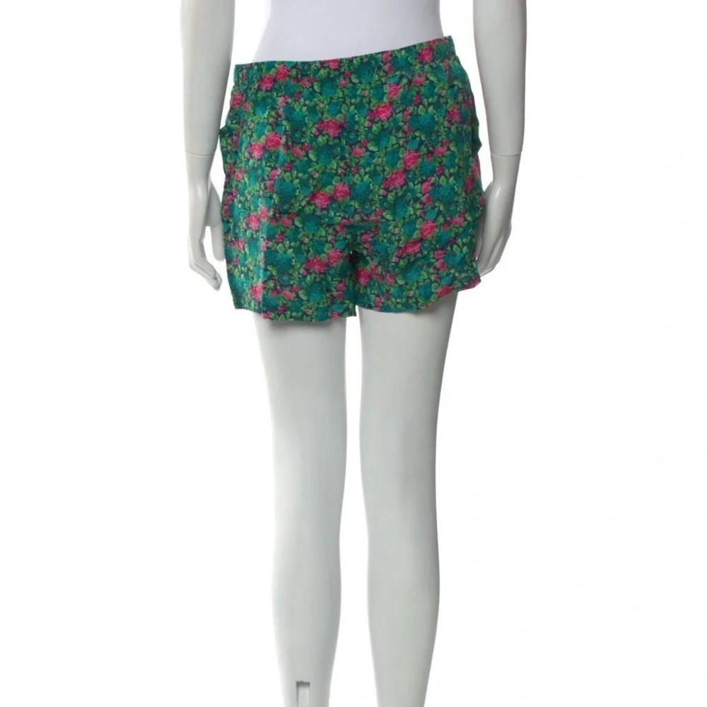 Gucci Floral Green and Pink Women's Shorts